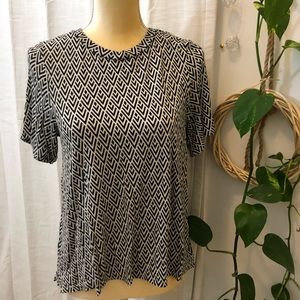 H&M Chevron loose shirt
